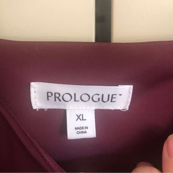 PROLOGUE Burgundy Slip Dress - XL - Picture 5 of 6